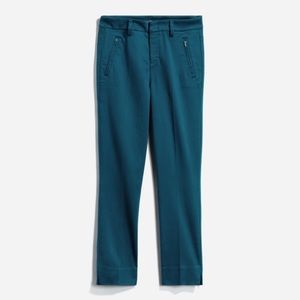 Level 99 Teal Straight Leg Trouser Pants